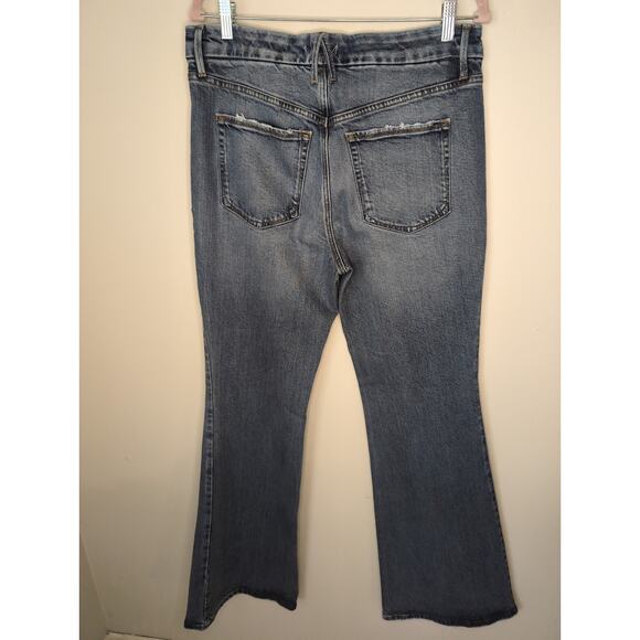 Good American Good Legs Flare jeans 12 - Picture 2 of 9